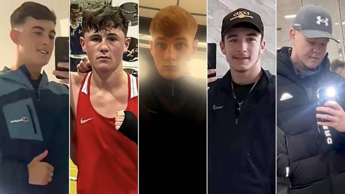 In Loving Memory: Five Young Lives Remembered After Tragic M9 Crash.